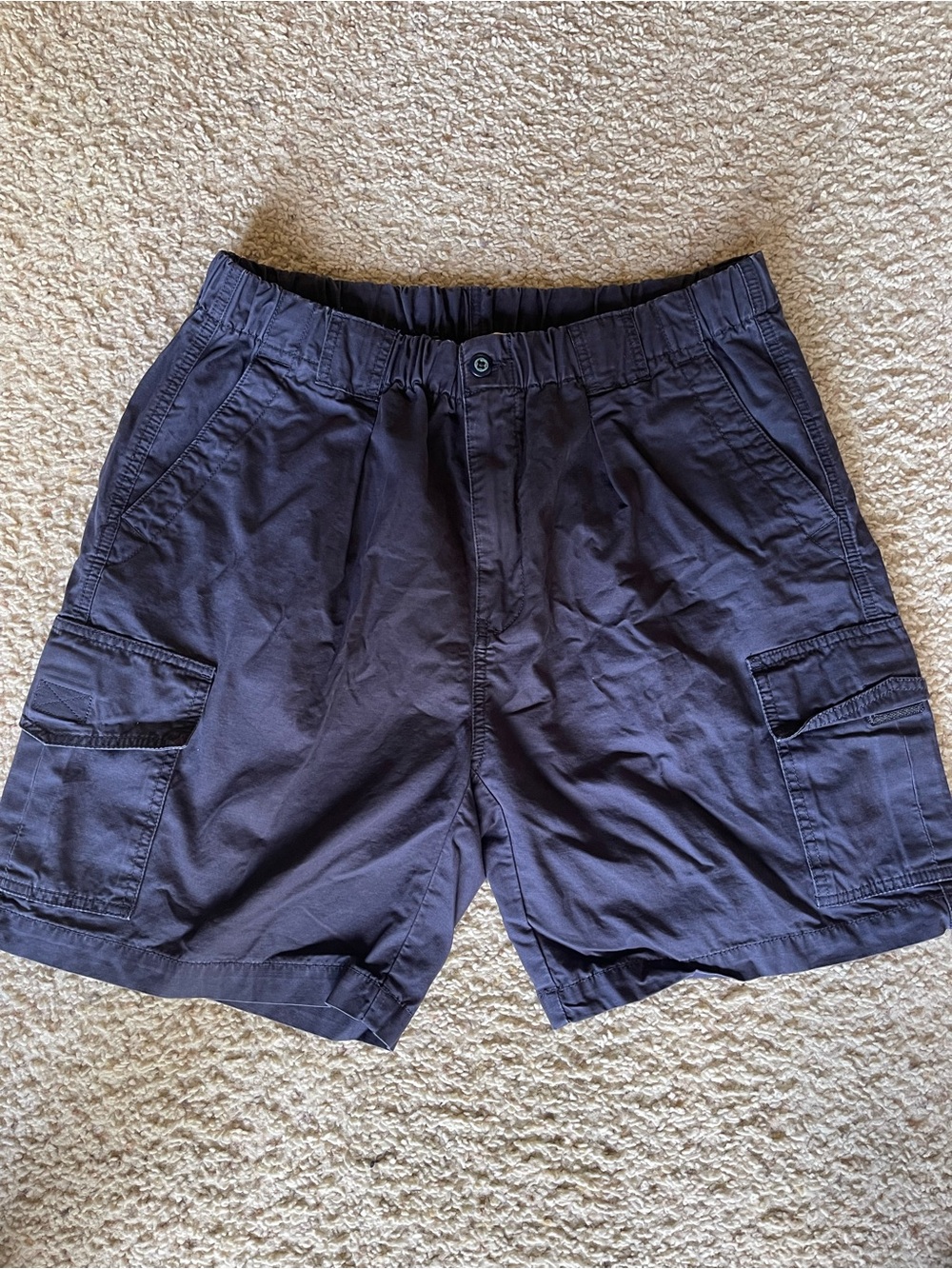 Tommy Bahama Navy Cargo Shorts with Utility Pockets
